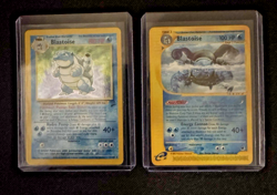 Pokemon Cards Blastoise Lot of 2 some Halo vintage #12 see photos - Image 1