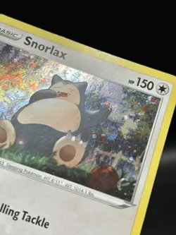 Cosmo Holo Snorlax 140/202 (Mew Tail Swirl) - Pokemon Sword Shield Base Card MP - Image 4