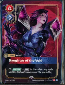 Riftbound League of Legends Irelia Tournament Prize Metal Card 1 of 35 SSP - Image 1