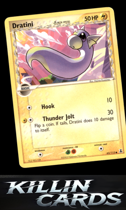 Dratini - 065/113 (Delta Species) 65/113 Pokemon Common Delta Species Card NM - Image 1