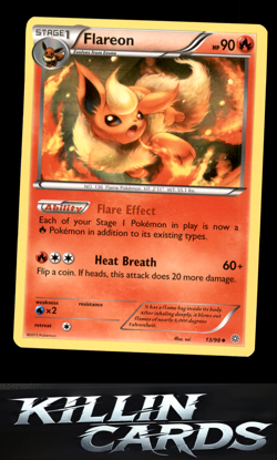 Flareon 13/98 Pokemon Uncommon XY - Ancient Origins Card NM - Image 1