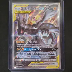 Pokemon Card - SM168 Pikachu & Zekrom GX TAG TEAM Promo Holo HP 240 - Image 1