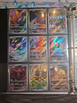 Pokemon Card Lot Binder V/VMAX IR Hits Ex 180 Cards NM Full Art - Image 2