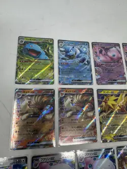 Pokemon Japanese 151 ex Lot Mew Blastoise Venusaur Zapdos 18 Cards NM - Image 2