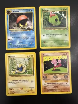 NEO Discovery Set Pokemon 4 Card Uncommon / Common Lot LP - Image 1
