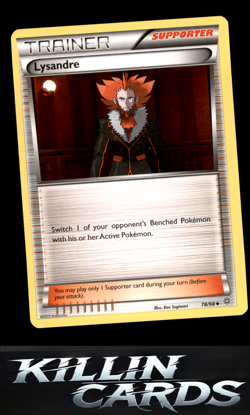 Lysandre 78/98 Pokemon Uncommon XY - Ancient Origins Card LP - Image 1