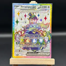 Pokemon TCG Terapagos EX 165 Black Star Promo Card NM Condition Sealed #165 - Image 1