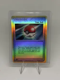 Pokemon Card - Poke Ball Ruby and Sapphire 86/109 Uncommon Reverse Holo - Image 1