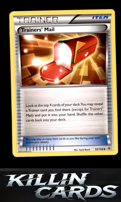 Trainers' Mail 92/108 Pokemon Uncommon XY - Roaring Skies Card LP - Image 1