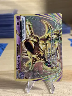 Pokemon TCG Nidoking Evolutions Holo Rare Card 46/108 Break - Image 1