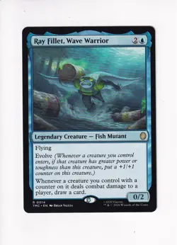 MAGIC COMMANDER: TEENAGE MUTANT NINJA TURTLES RAY FILLET, WAVE WARRIOR - Image 1