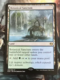 1x Botanical Sanctum (244) Kaladesh LP MTG Magic the Gathering 1 MKE - Image 1