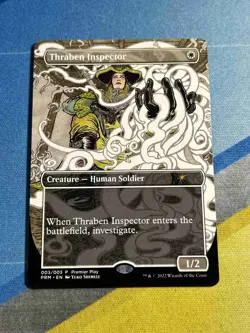 Magic the Gathering MTG Pro Tour Promo THRABEN INSPECTOR - Image 1