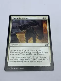 Open the Armory - Shadows Over Innistrad - MTG - UNC - Magic The Gathering - Image 2