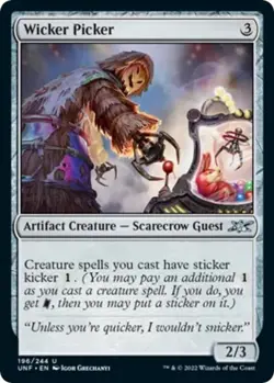 MTG Wicker Picker - Unfinity (UNF) Uncommon NM #196 - Image 1