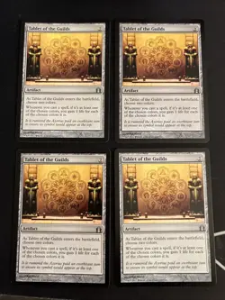 4x Tablet of the Guilds (235) Return to Ravnica LP MTG Magic x4 MKE Playset - Image 1