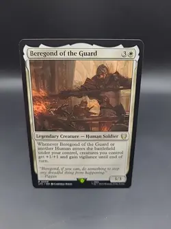 Beregond of the Guard R Commander: The Lord of the Rings: MTG 0009 Regular - Image 1