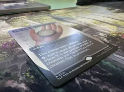 White Lotus Tile MTG Borderless FOIL - Image 2