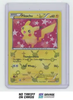 2013 Pokemon B&W Legendary Treasure Radiant Coll. Pikachu #RC7/RC25 - Image 1