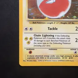 Pokemon Vintage Holo Electrode 2/64 Jungle WotC 1999 - Image 5