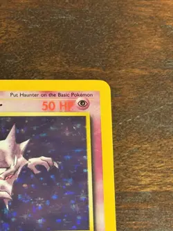 Pokemon TCG Haunter 6/62 Holo Rare Fossil Unlimited 1999 WOTC VTG LP - Image 3