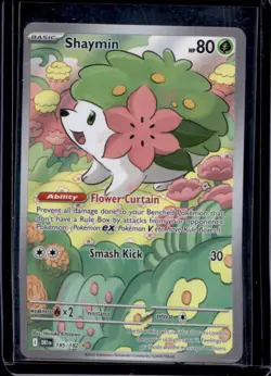 2025 Pokemon Destined Rivals Shaymin #185/182 - Image 1