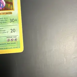 Pokemon TCG Nidoking holo shadowless 1st edition base set 11/102 - Image 5