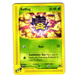 KOFFING 114/165 EXPEDITION BASE SET POKEMON TCG - Image 1