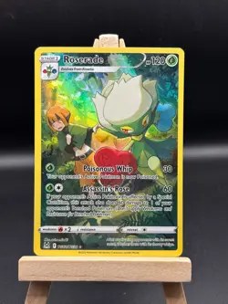 Pokemon TCG Lost Origin Trainer Gallery #TG02 Roserade Ultra Rare Holo TG02/TG30 - Image 1