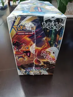 Pokemon TCG Sword & Shield Brilliant Stars Booster Box - Factory Sealed - Image 2