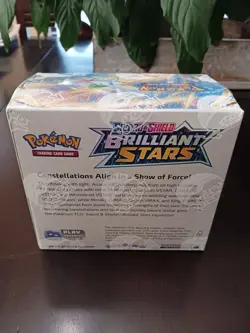 Pokemon TCG Sword & Shield Brilliant Stars Booster Box - Factory Sealed - Image 3
