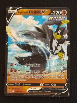 Rapid Strike Urshifu V – Pokemon TCG SWSH107 Promo Ultra Rare - Image 1