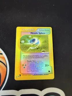 Pokemon TCG Miracle Sphere Gamma Skyridge 131/144 Reverse Holo - Image 1