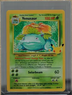 Pokemon TCG Celebrations Venusaur Holo 15/102 - Image 1
