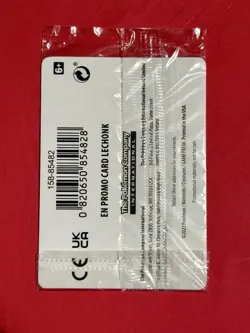 Pokemon TCG Lechonk 154/198 Reverse Holo Gamestop Stamp SEALED - Image 2