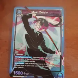 2023 Union Arena TCG - Jujutsu Kaisen UE03BT SR Maki Zen'in #JJK-1-050 - Image 1