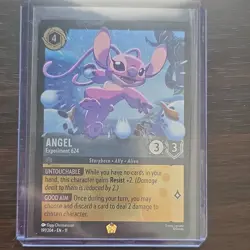 Disney Lorcana Angel Experiment 624-Foil Legendary Storyborn Ally Card - Image 1