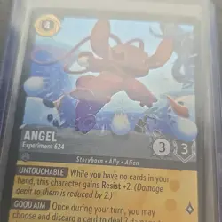 Disney Lorcana Angel Experiment 624-Foil Legendary Storyborn Ally Card - Image 3