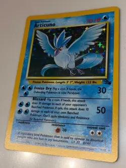 Articuno Fossil Holo Rare Pokemon Card never played - Image 3
