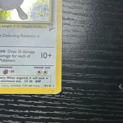 Wigglytuff 019/130 Pokemon Card TCG Base Set 2 Holo - Image 3