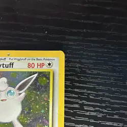 Wigglytuff 019/130 Pokemon Card TCG Base Set 2 Holo - Image 5