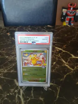 PSA 10 Tohoku Pikachu 260/SV-P Special Box Tohoku Promo Pokemon Card Japanese - Image 1
