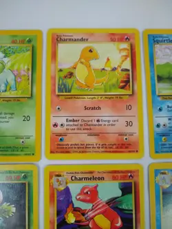 Pokemon Base Set Starters + Evolutions + Pikachus - Exact Cards! - Image 3