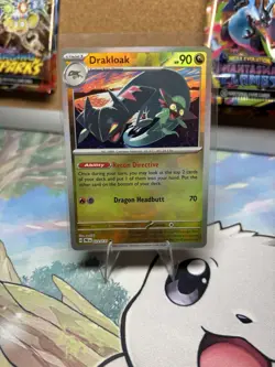 Pokemon TCG Drakloak Card Poke Ball Pattern, Prismatic Evolutions Holo, 072/131 - Image 1