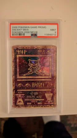Pokemon TCG Ancient Mew Promo Card Pokemon the Movie PSA 9 - Image 1