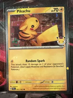 Pikachu (Pokemon Day 2026) 051/162 Miscellaneous Cards & Products Holo - Image 1