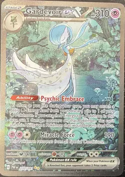 Pokemon Card- Gardevoir ex 233/091 SV: Paldean Fates Holo SIR - Image 1