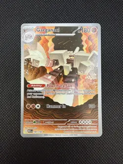 Garganacl 147/132 NM Pokemon Card TCG Mega Evolution - Image 1