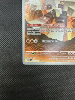 Garganacl 147/132 NM Pokemon Card TCG Mega Evolution - Image 3