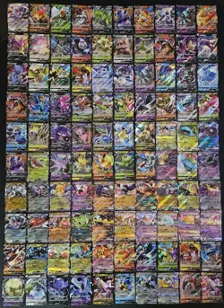 Pokemon S.Chinese Card RR RRR Gengar Mewtwo Rayquaza Charizard Lot*100 Holo JL89 - Image 1